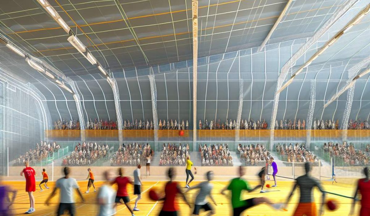 Výhody plachtových hal pro sportoviště